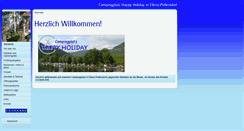 Desktop Screenshot of camping-happy-holiday.de
